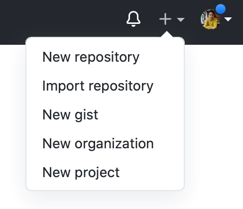 Create repository header